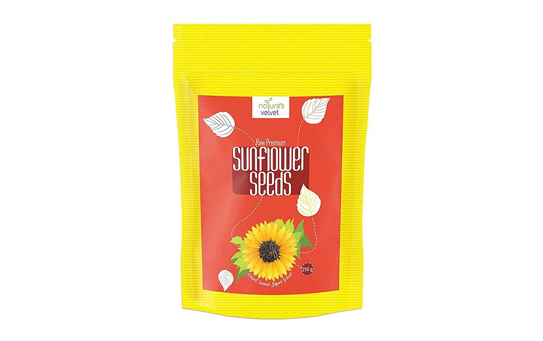 Nature's Velvet Sunflower Seeds    Pack  250 grams